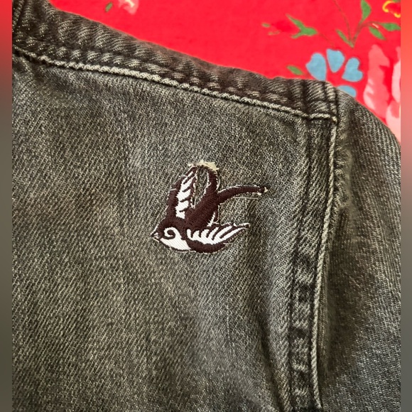 GAP KIDS Charcoal Denim Jacket - Picture 6 of 9